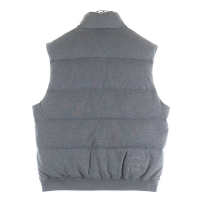 Moncler Genius Frgmt Gilet Tricot Cotton Down Vest Gray — view 2