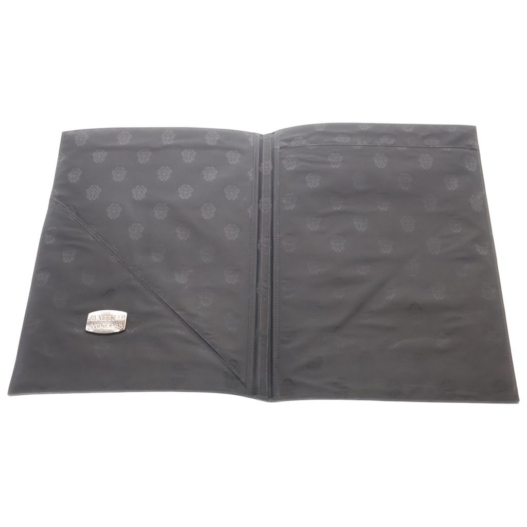 Chrome Hearts Large CH Cross Nylon Maxfield Limited Binder Note Cover Black — view 4