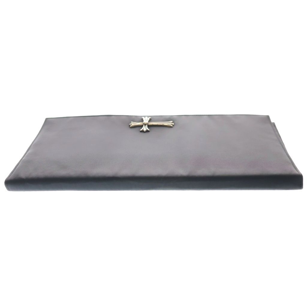 Chrome Hearts Large CH Cross Nylon Maxfield Limited Binder Note Cover Black — view 3