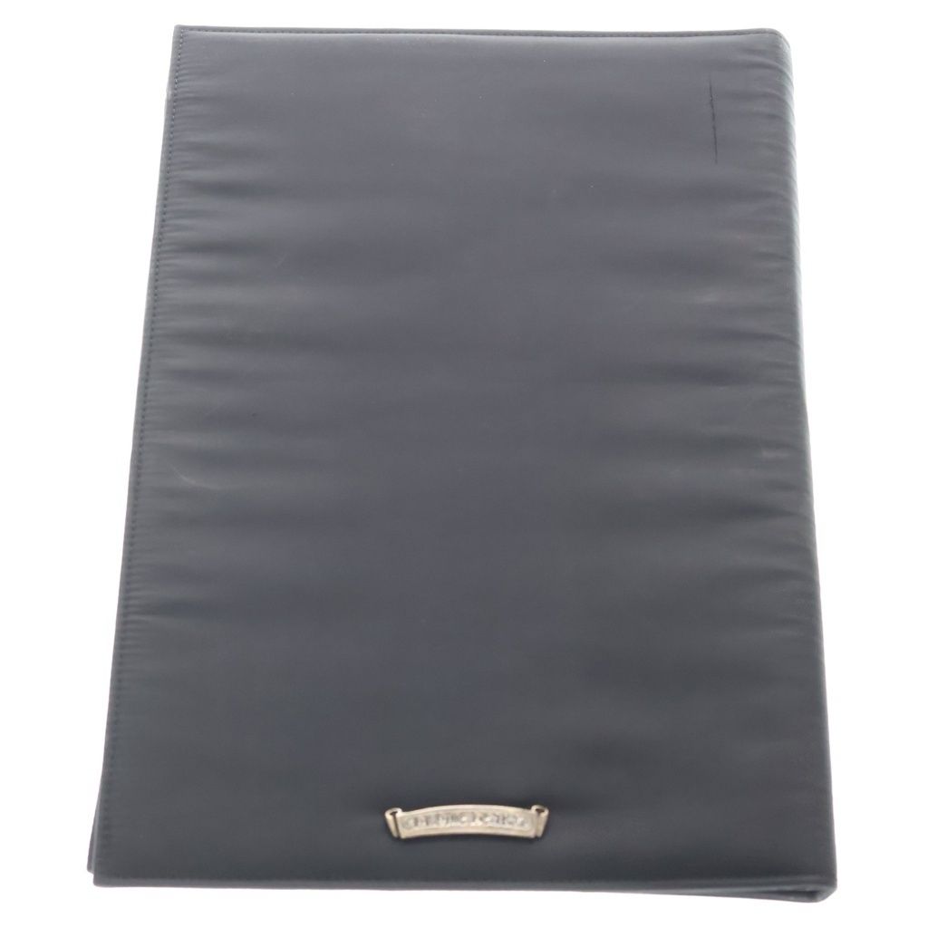 Chrome Hearts Large CH Cross Nylon Maxfield Limited Binder Note Cover Black — view 2