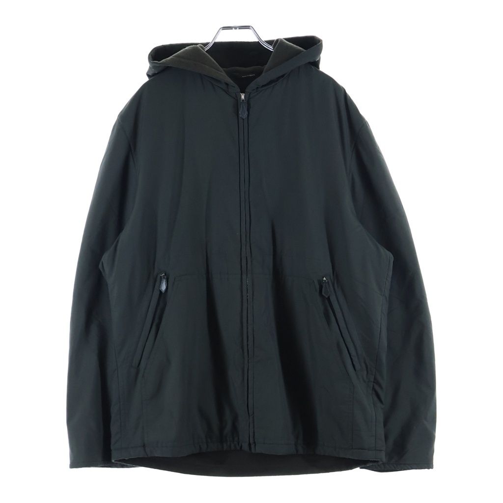 Hermes Nylon Hooded Jacket Khaki