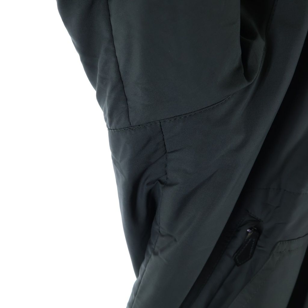 Hermes Nylon Hooded Jacket Khaki — view 7