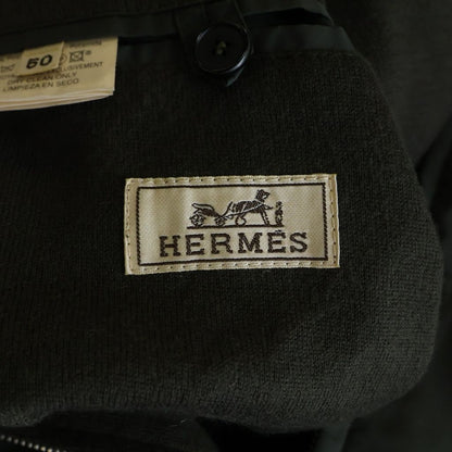 Hermes Nylon Hooded Jacket Khaki — view 8