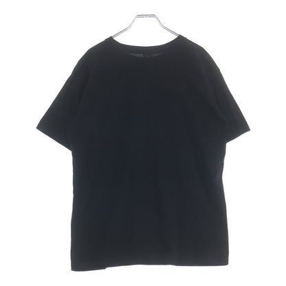 Celine Triomphe Logo Print Crew Neck Short Sleeve T-Shirt Black — view 2