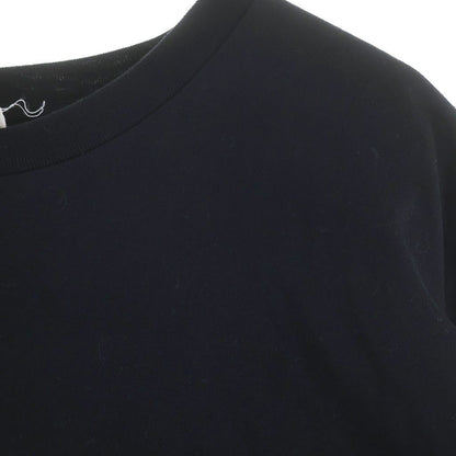 Celine Triomphe Logo Print Crew Neck Short Sleeve T-Shirt Black — view 5