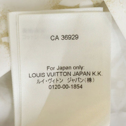 Louis Vuitton Monogram Sand Long Sleeve Shirt White — view 8