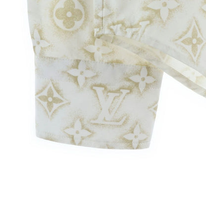 Louis Vuitton Monogram Sand Long Sleeve Shirt White — view 5