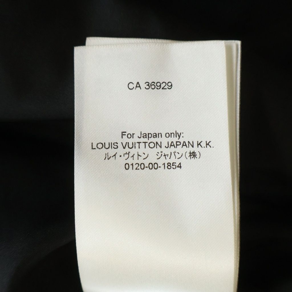 Louis Vuitton Mini Monogram Windbreaker Black 46 Pso Jacket — view 8