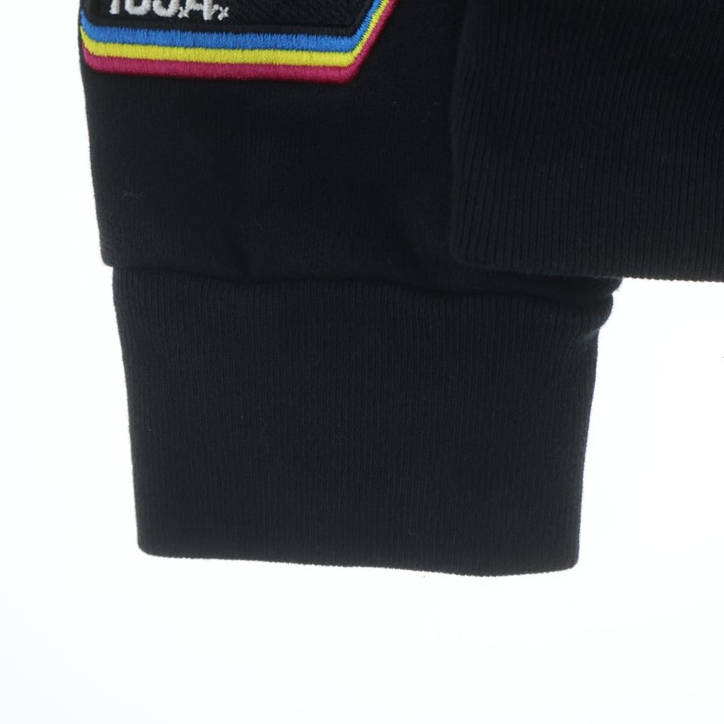 Louis Vuitton Jazz Multi Logo Zip Up Hoodie Black — view 5