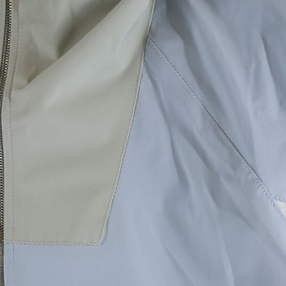 Hermes Nylon Zip Up Hoodie Light Blue Beige 48 — view 4