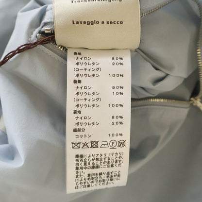Hermes Nylon Zip Up Hoodie Light Blue Beige 48 — view 7