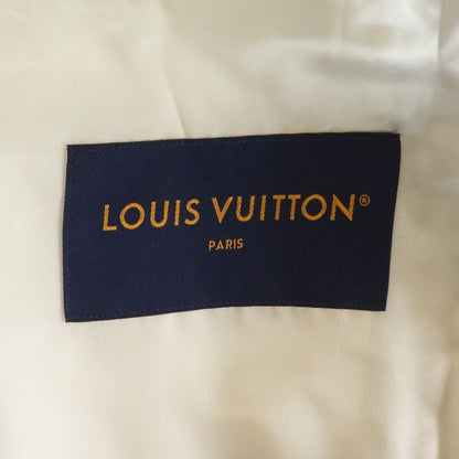 Louis Vuitton LV SE Emboss Monogram Mix Leather Jacket White 46 — view 6