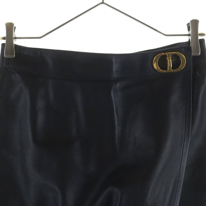 Dior CD Buckle Lambskin Wrap Pants — view 3