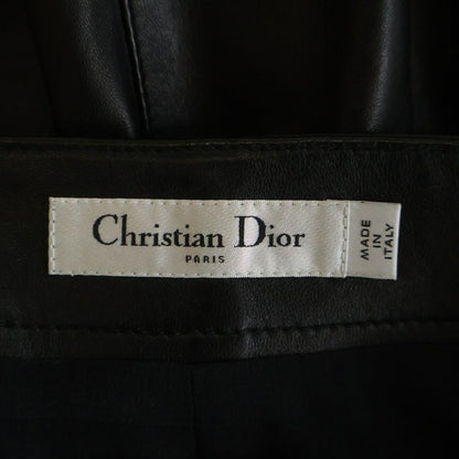 Dior CD Buckle Lambskin Wrap Pants — view 7