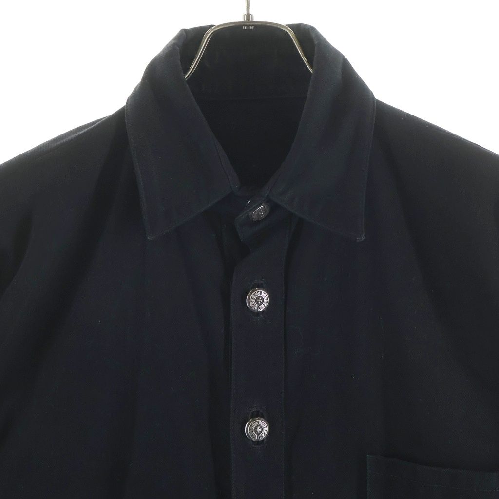 Chrome Hearts Vintage Cross Patch Flare Denim Jkt Jacket Black — view 3