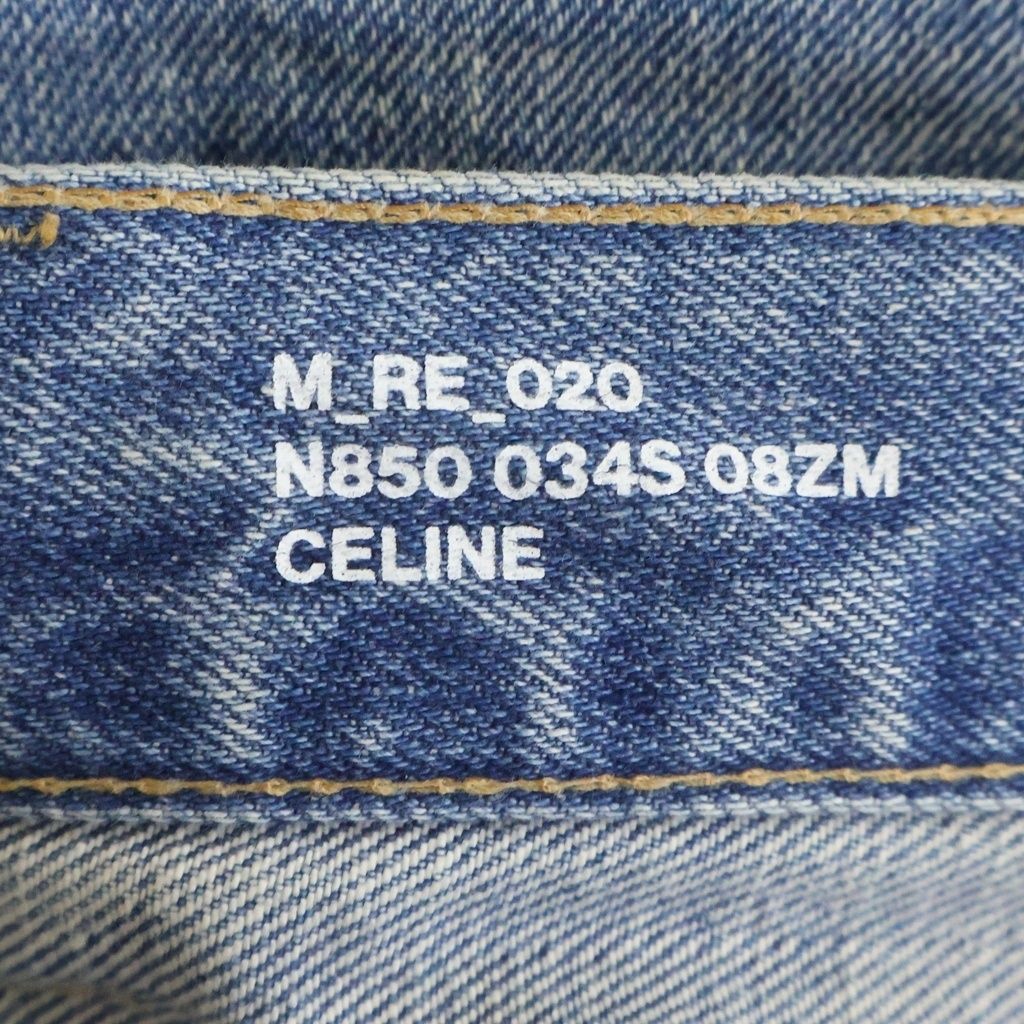 Celine Wesley Jeans Dame Denim Pants Indigo — view 7