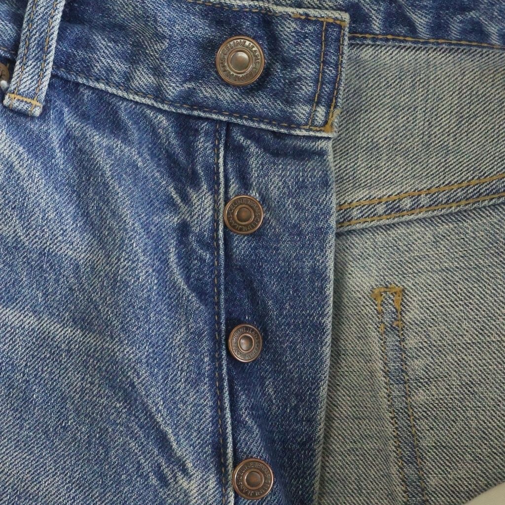 Celine Wesley Jeans Dame Denim Pants Indigo — view 6