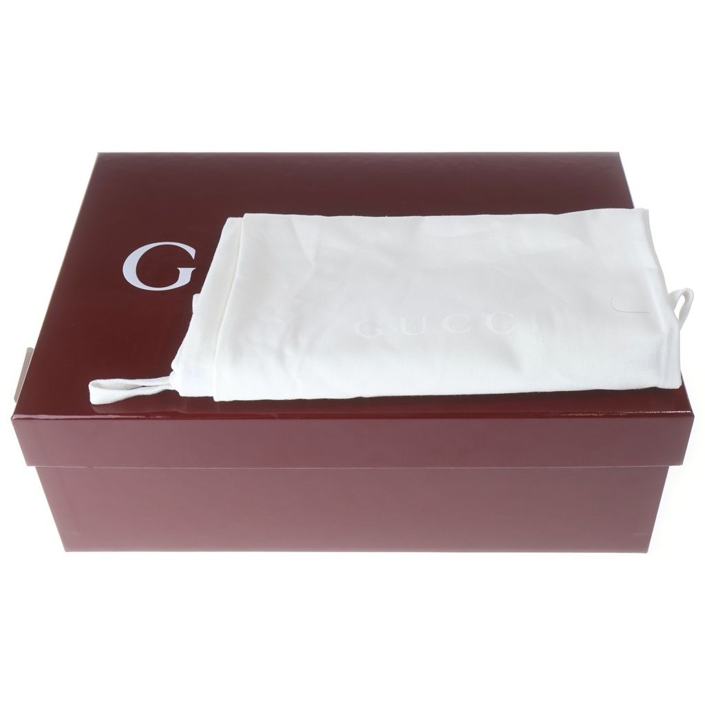 Gucci Ace Studded Multiplication Low Cut Sneakers White — view 6