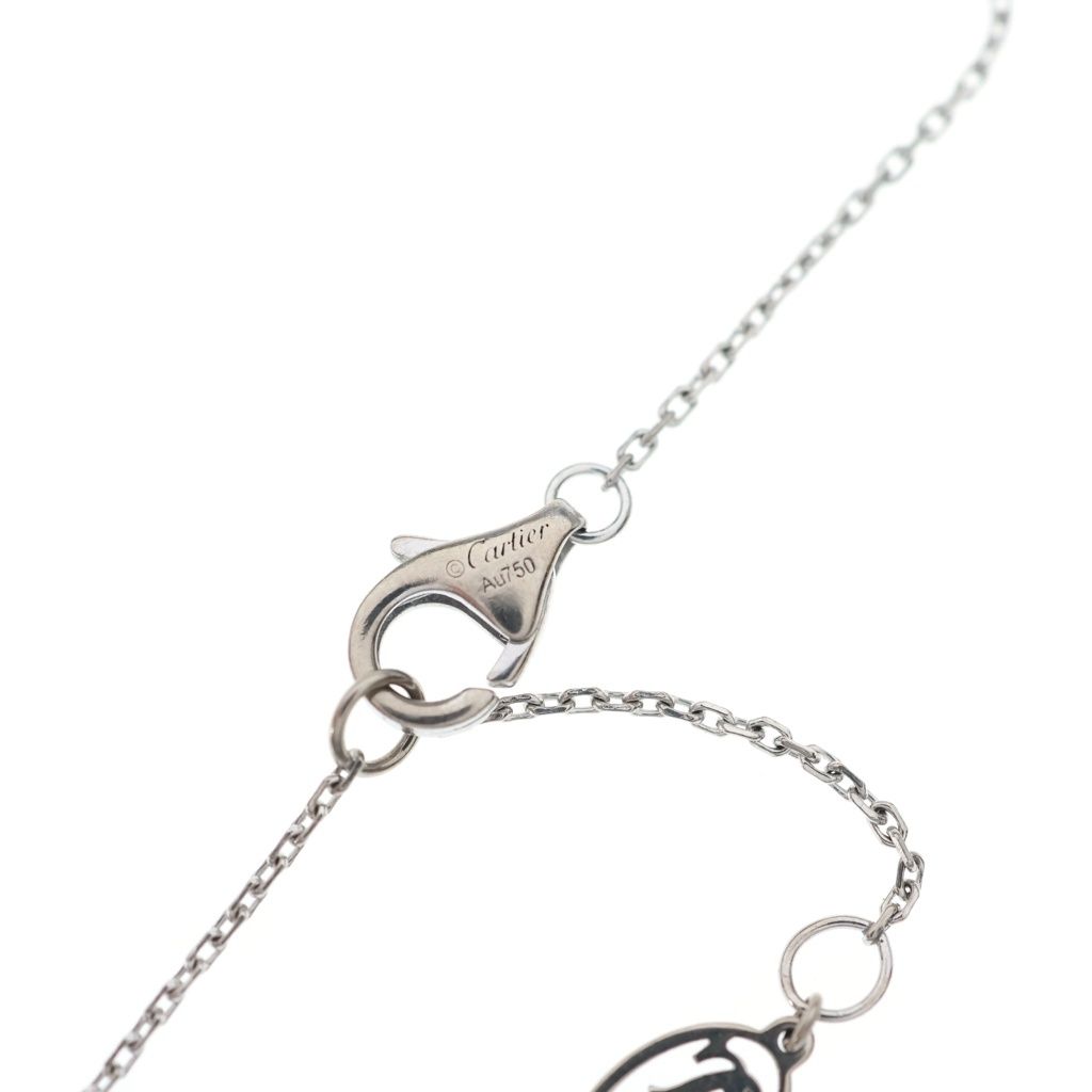 Cartier d'Amour Diamond Bracelet Silver 18k — view 5