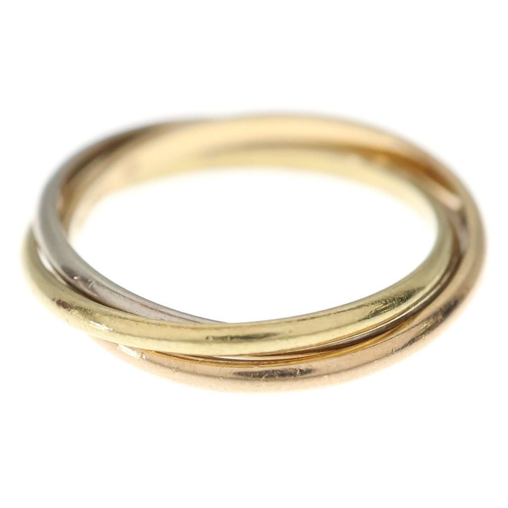 Cartier Trinity Small Ring Pink Gold Silver PG WG — view 3