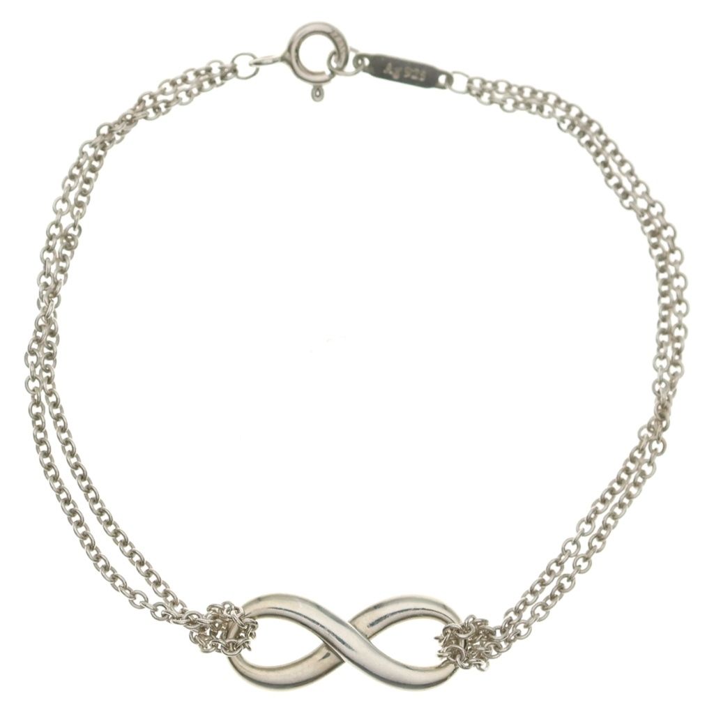 Tiffany & Co Infinity Double Chain Bracelet