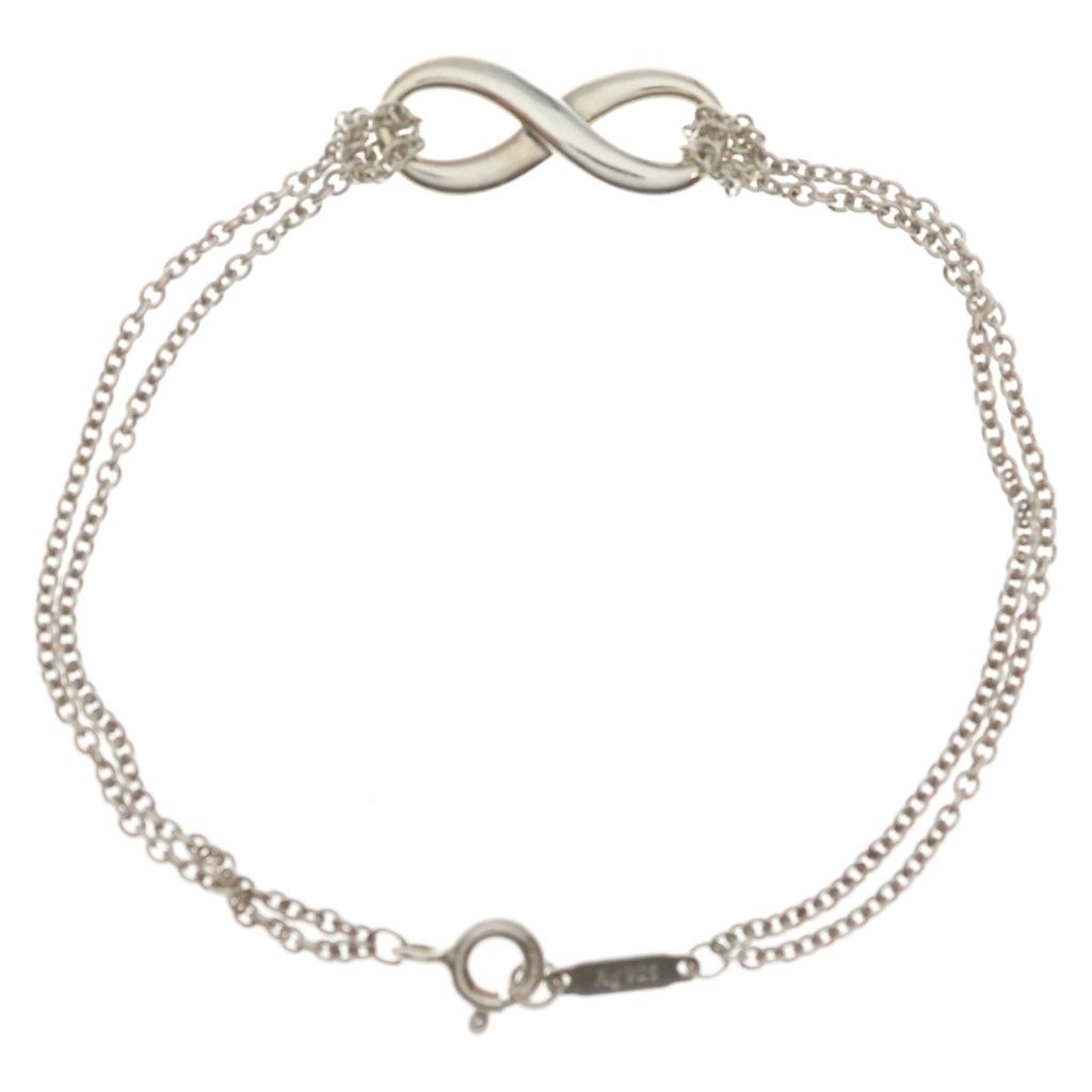 Tiffany & Co Infinity Double Chain Bracelet — view 2