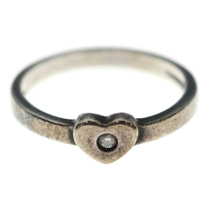 Tiffany & Co Crown of Heart Ring Diamond 925 Sterling Silver — view 4