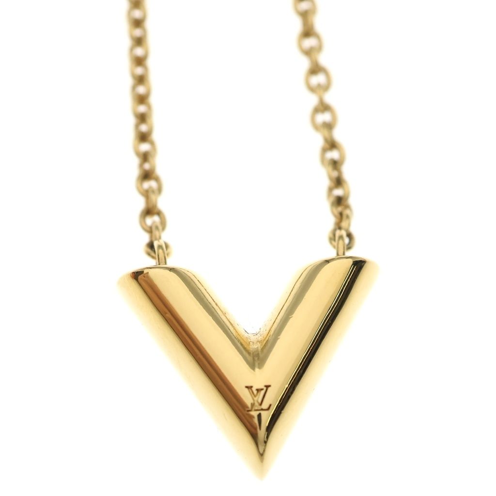 Louis Vuitton Essential Necklace Gold — view 3
