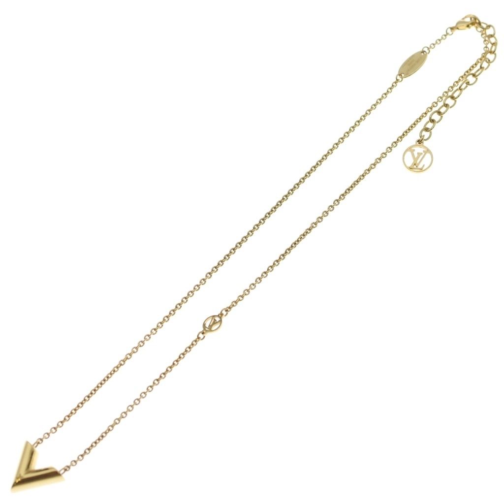 Louis Vuitton Essential Necklace Gold — view 2