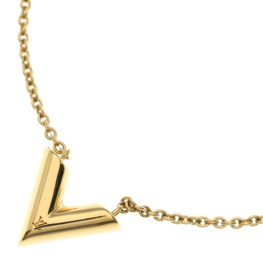 Louis Vuitton Essential Necklace Gold