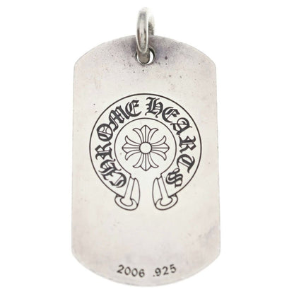 Chrome Hearts D Tag Lrg Ltd Large Dog Tag Hono Lou Limited Large Dog — view 2