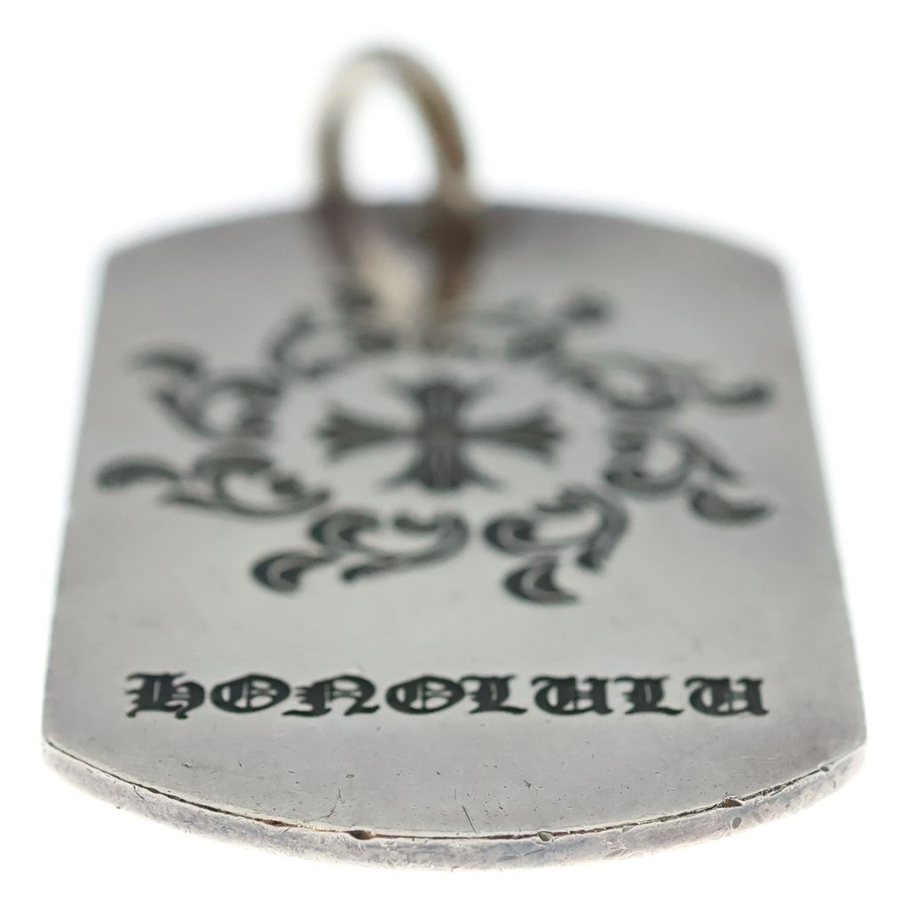 Chrome Hearts D Tag Lrg Ltd Large Dog Tag Hono Lou Limited Large Dog — view 5