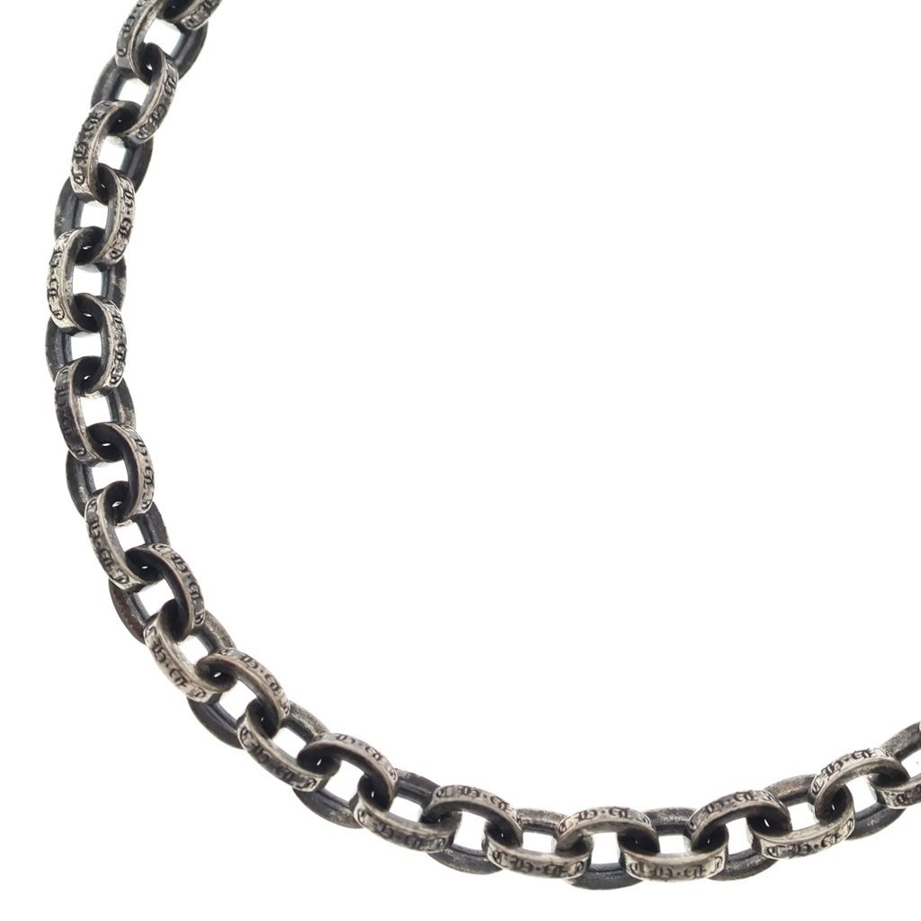 Chrome Hearts Paper Chain 20 Necklace Silver