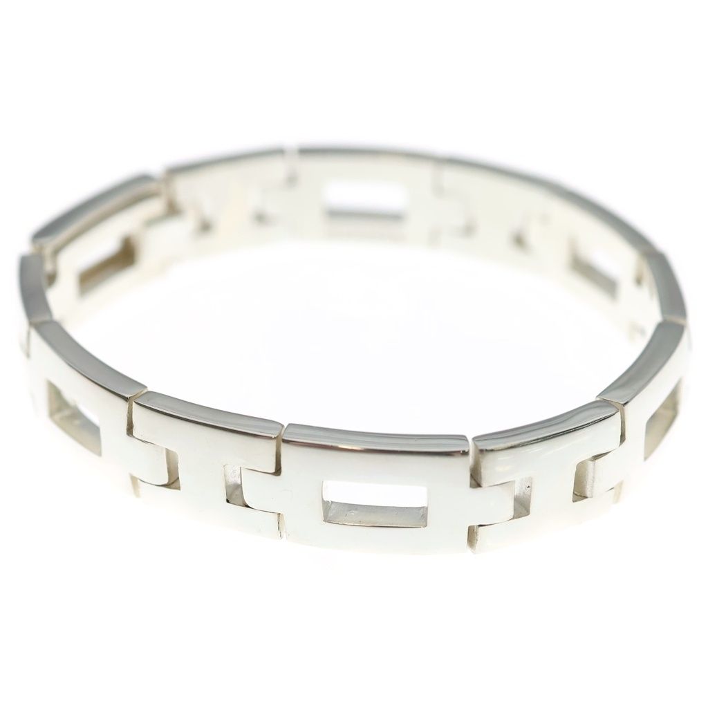 Hermes Logo Cles Bracelet Silver — view 3
