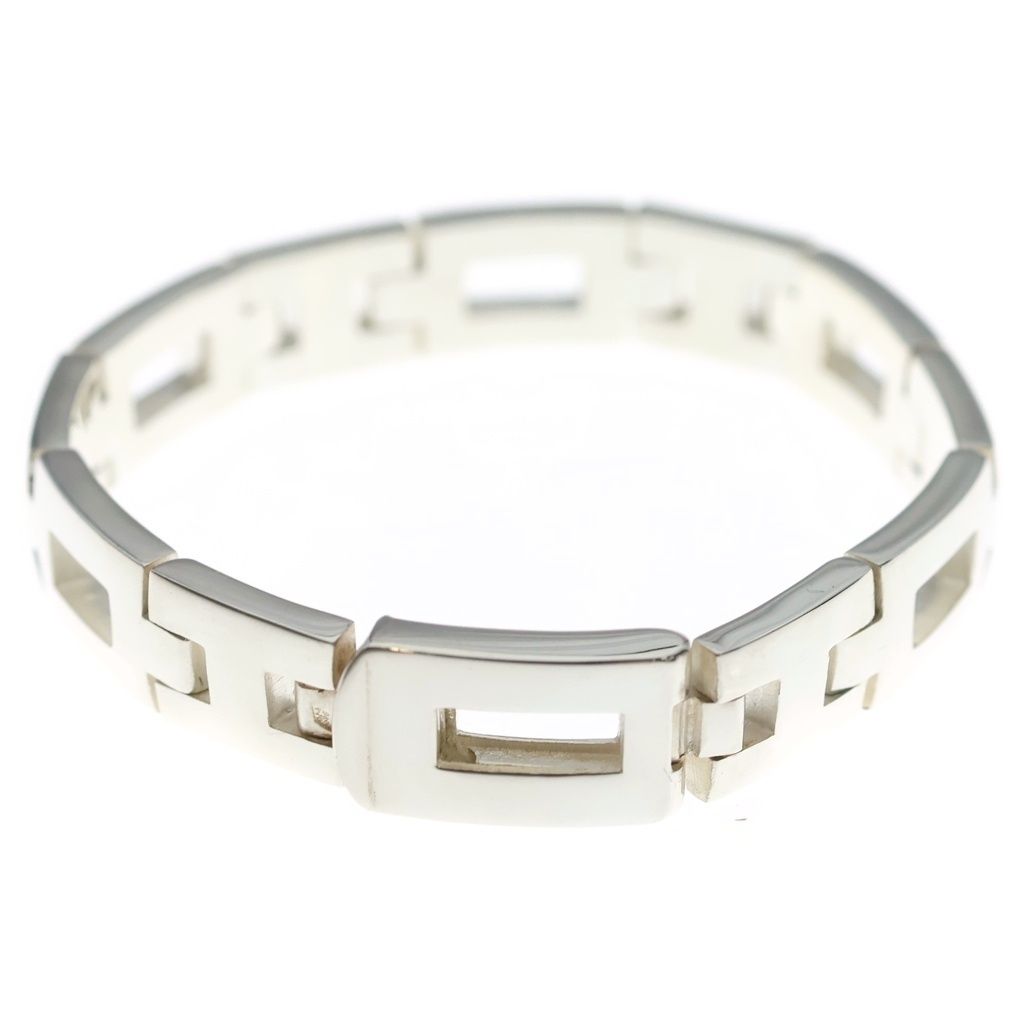 Hermes Logo Cles Bracelet Silver — view 2