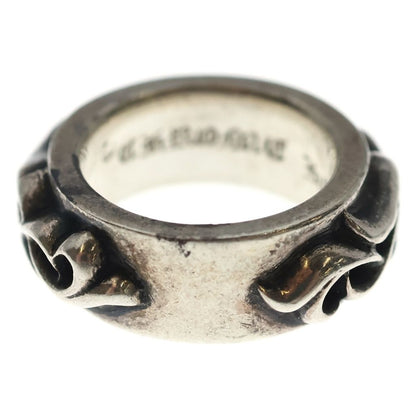 Chrome Hearts Dbl Narrow Vine Band Double Ring Silver — view 4