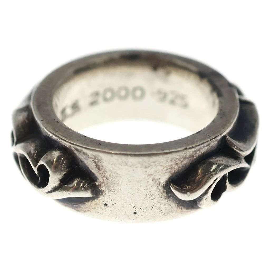 Chrome Hearts Dbl Narrow Vine Band Double Ring Silver — view 3