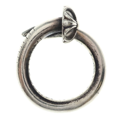 Chrome Hearts Nail Crsball Cross Ball Ring Silver — view 6