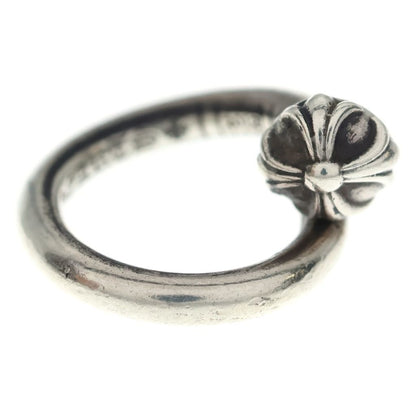 Chrome Hearts Nail Crsball Cross Ball Ring Silver — view 3