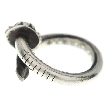 Chrome Hearts Nail Crsball Cross Ball Ring Silver — view 4