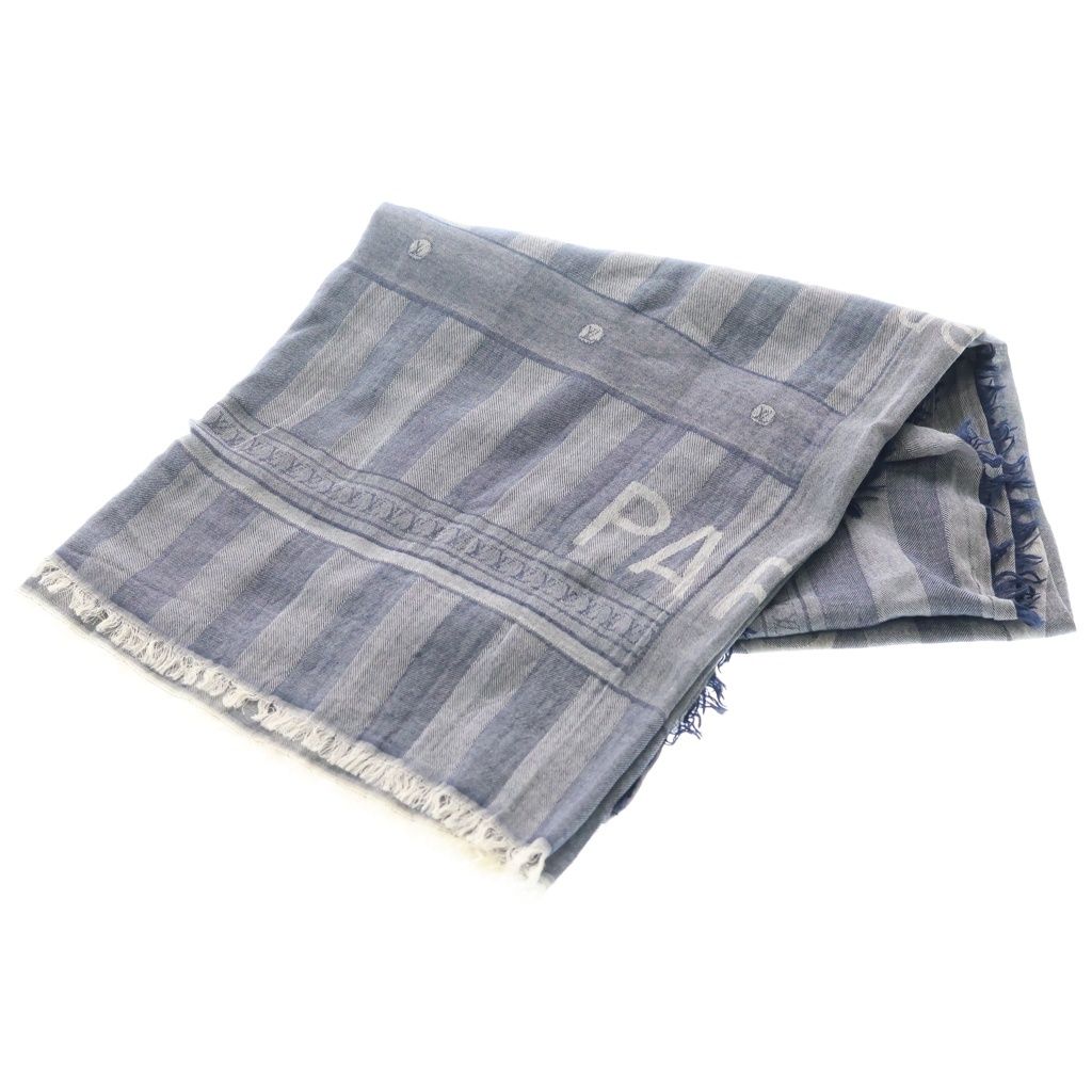 Louis Vuitton Trunk Travel Scarf Gray