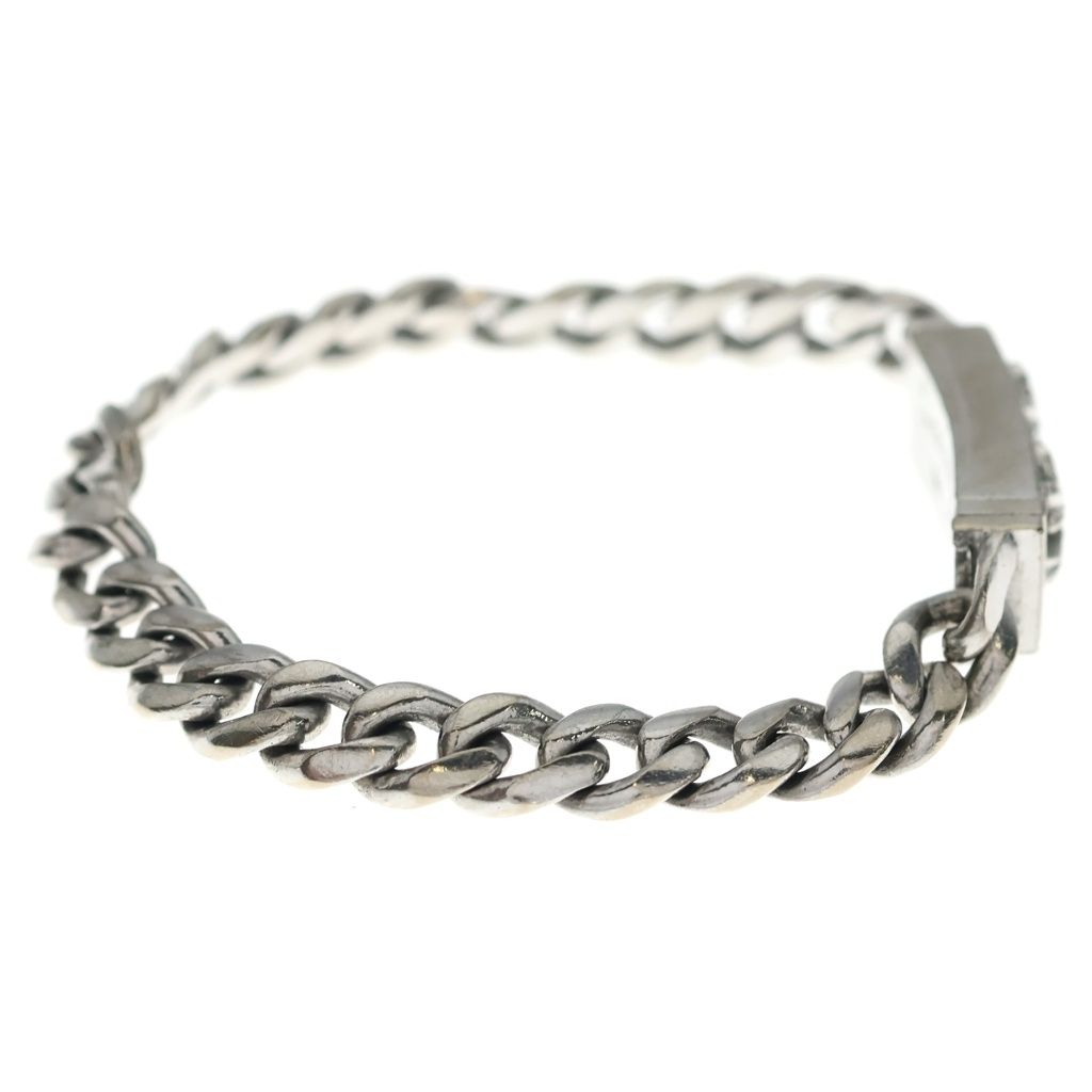 Chrome Hearts ID Mini Chx Dia Chx Mini ID Diamond Bracelet White Gold — view 3
