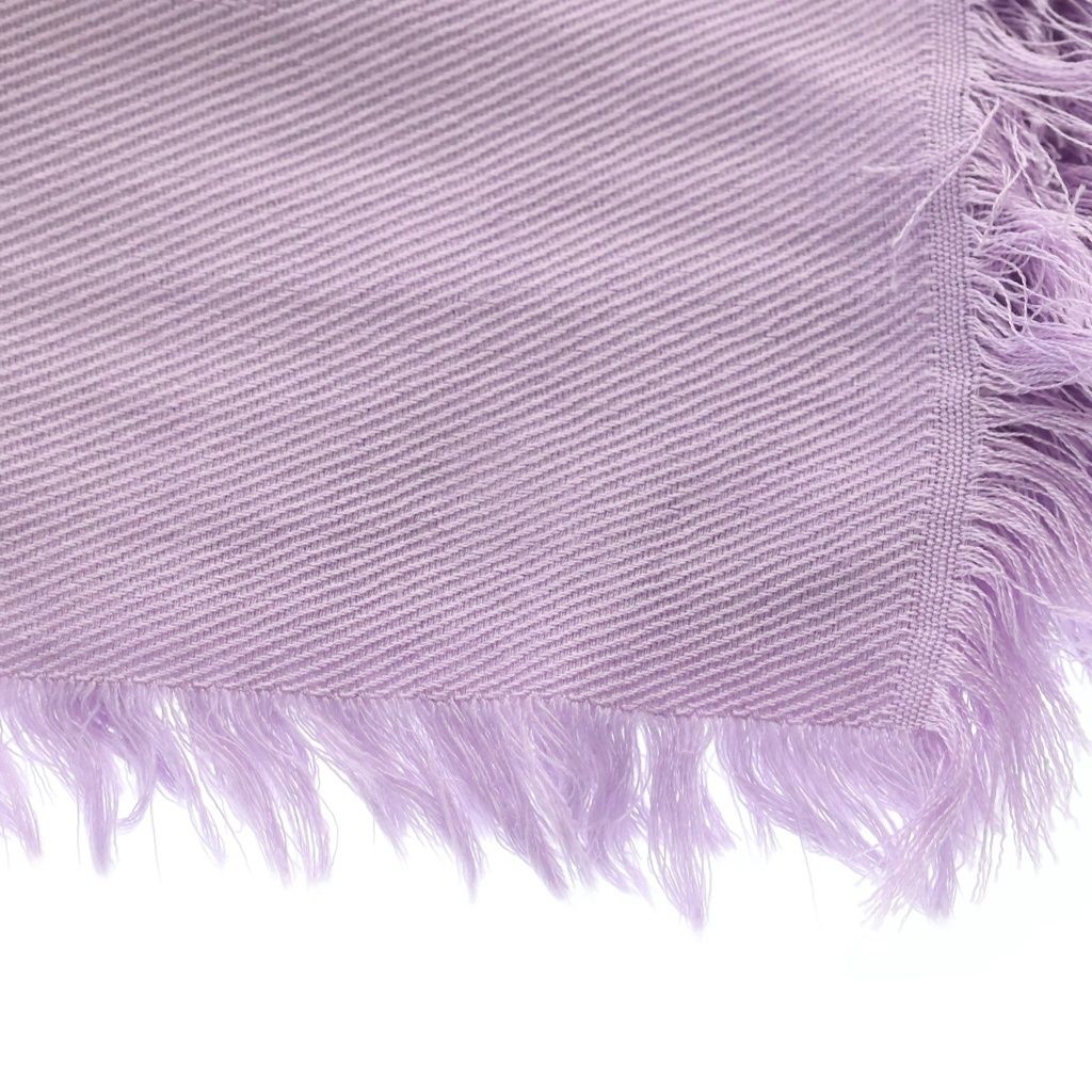 Louis Vuitton Monogram Silk Shawl Purple Scarf — view 4