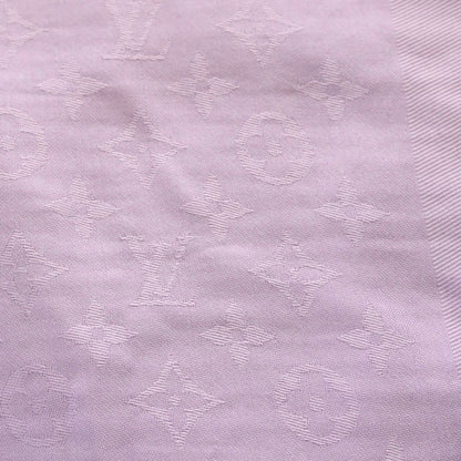 Louis Vuitton Monogram Silk Shawl Purple Scarf — view 2