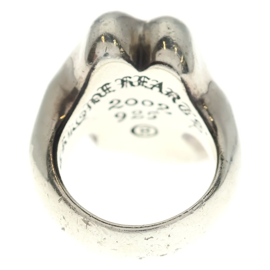 Chrome Hearts Lip Tongue Lg Lip and Tan Large Ring Silver — view 2