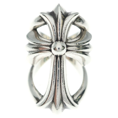 Chrome Hearts Infinity CH Crs CH Cross Silver Ring — view 4
