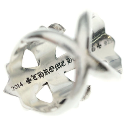 Chrome Hearts Infinity CH Crs CH Cross Silver Ring — view 5