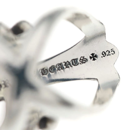 Chrome Hearts Infinity CH Crs CH Cross Silver Ring — view 6