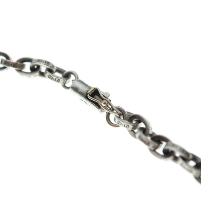 Chrome Hearts Paper Chain 18 Necklace Silver — view 3