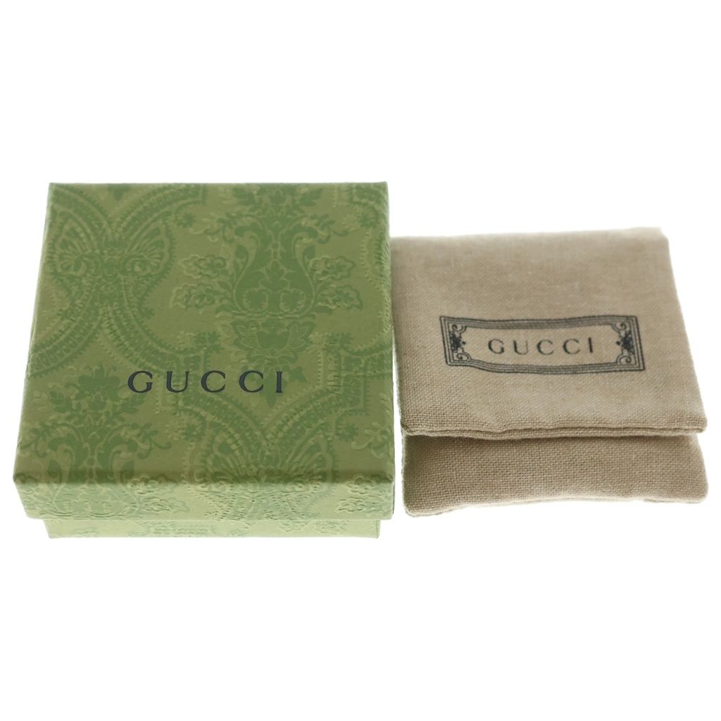 Gucci Double Logo Stud Earrings Silver — view 6